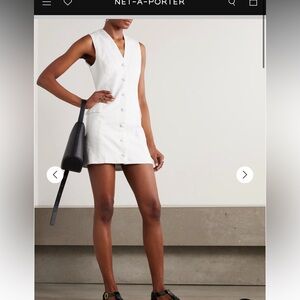 Faithfull the Brand Eloise Linen Mini Dress AU 12 US 8